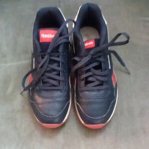 Reebok Black and Red Athletic Shoes